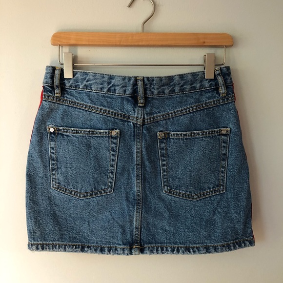 jean skirt - Picture 2 of 3